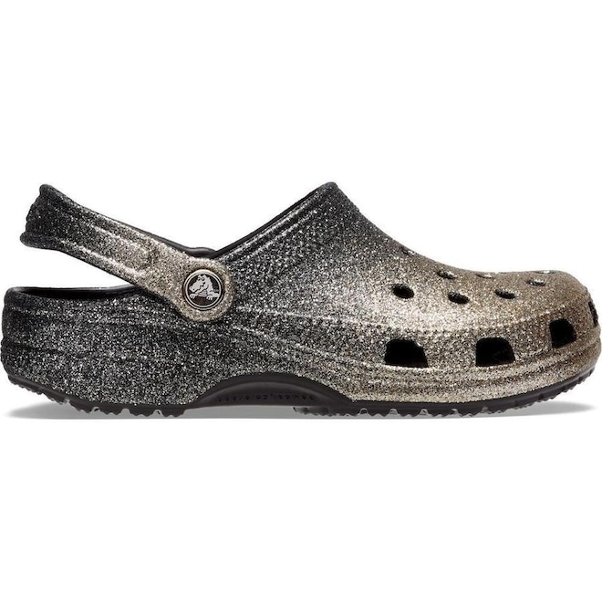 Sandália Crocs Classic Ombre Glitter Clog - Unissex - Foto 1