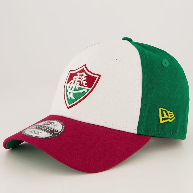 Boné Aba Curva New Era Fluminense - Fechado - Foto 1