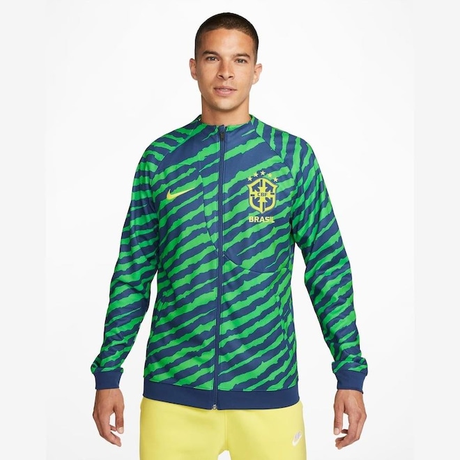 Jaqueta do Brasil Nike Academy Pro - Masculina - Foto 1