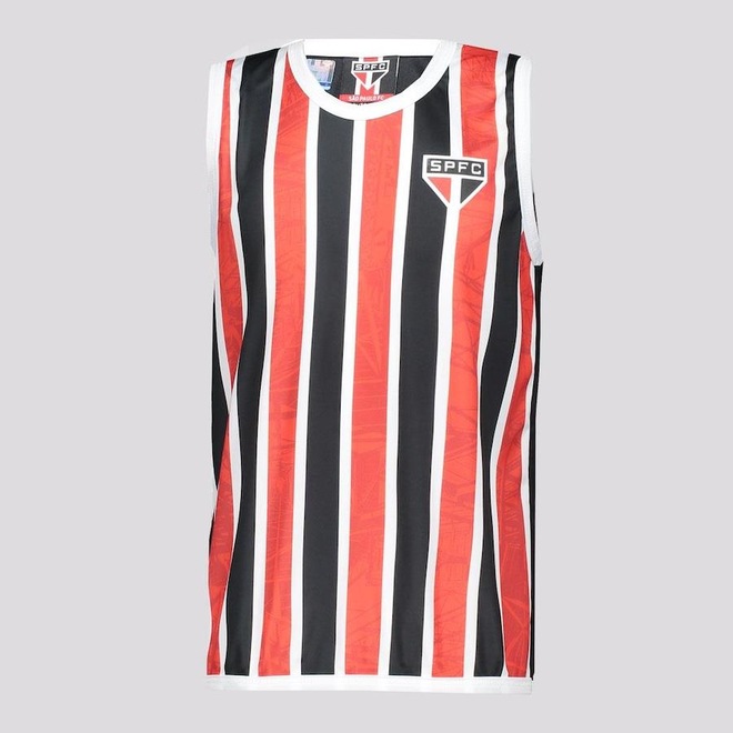 Camiseta Regata do São Paulo Futfanatics Edify - Infantil - Foto 1