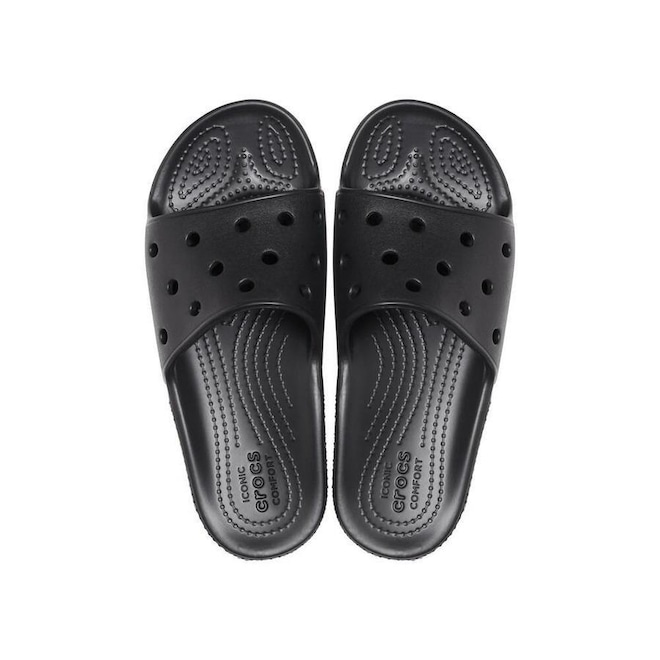 Sandália Crocs Classic Slide - Infantil - Foto 1