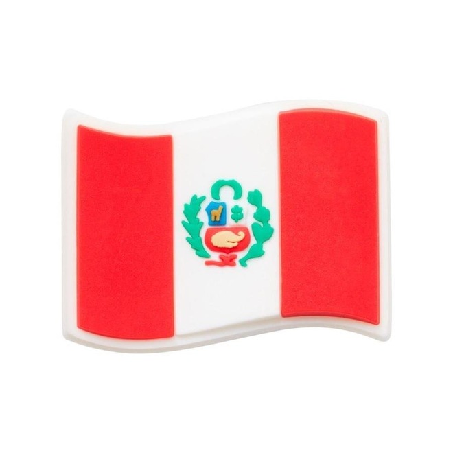 Jibbitz Crocs Bandeira Peru - Foto 1