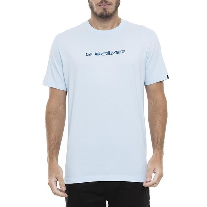 Camiseta Quiksilver Omni Font - Masculina - Foto 1