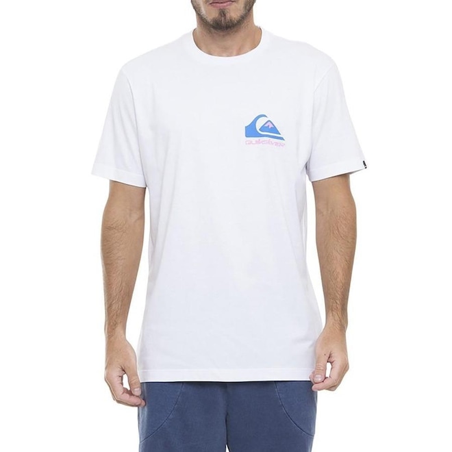 Camiseta Quiksilver Omni Logo - Masculina - Foto 1