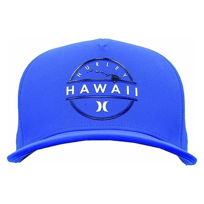 Boné Aba Curva Hurley Hawaii SM23 - Snapback - Adulto - Foto 1