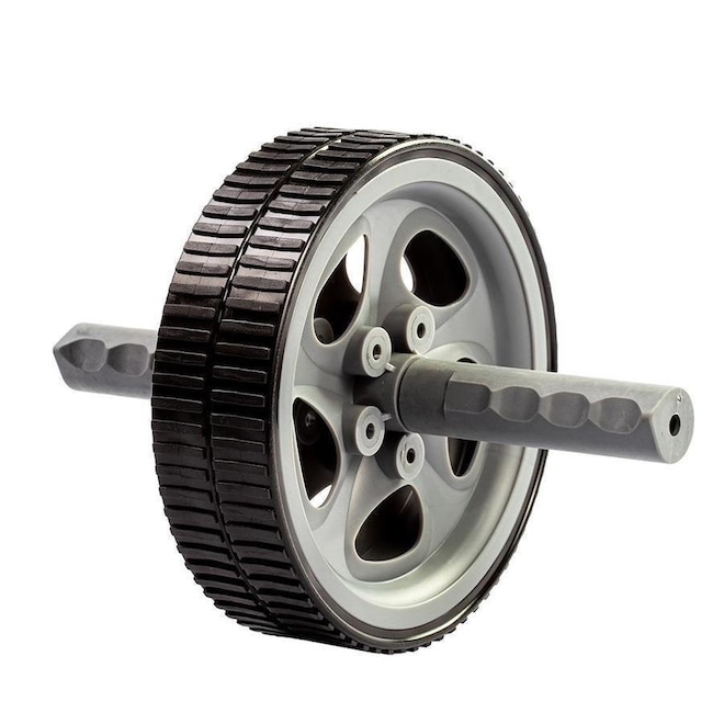 Roda Abdominal Athletic Dupla com Pegador Antideslizante - Foto 1