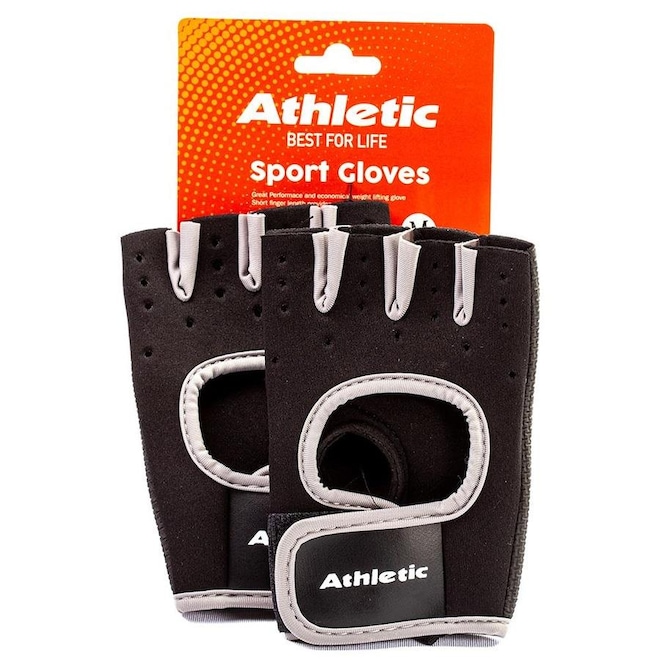 Luvas para Treino e Ciclismo Athletic - Par - Foto 1