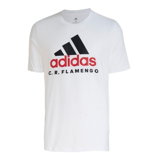 Camiseta adidas do Flamengo Gráfica DNA - Masculina - Foto 1