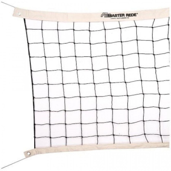 Rede de Vôlei Master Rede 2 Lonas Algodão - Oficial - Foto 1