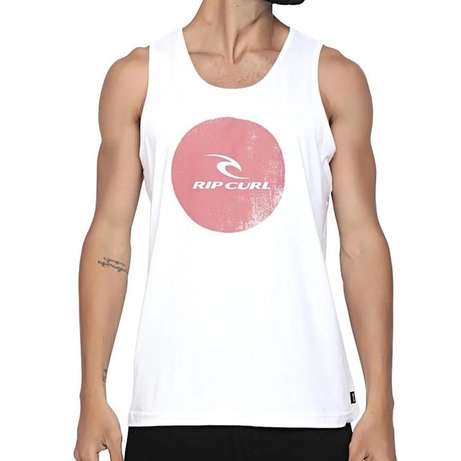 Camiseta Regata Rip Curl Round Con Corp Rg - Masculina - Foto 1