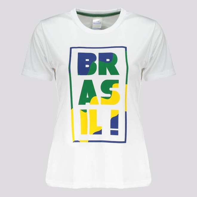 Camiseta do Brasil Futfanatics Harpia - Feminina - Foto 1