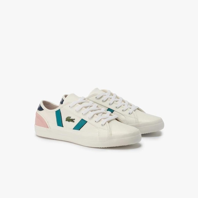 Tênis Lacoste Sideline Lth - Feminino - Foto 1