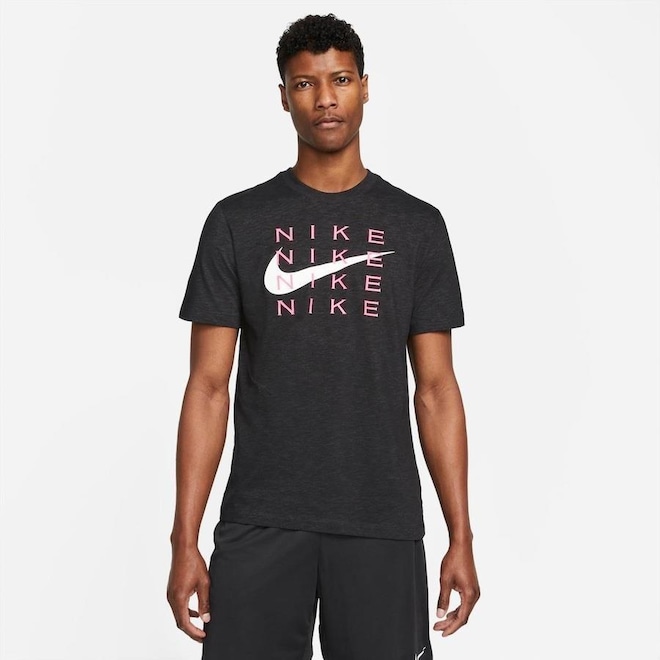 Camiseta Nike Dri-FIT Slub Training - Masculina - Foto 1