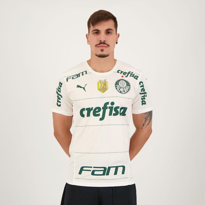 Camisa do Palmeiras Puma II 2022 Campeão Brasileiro - Masculina - Foto 1
