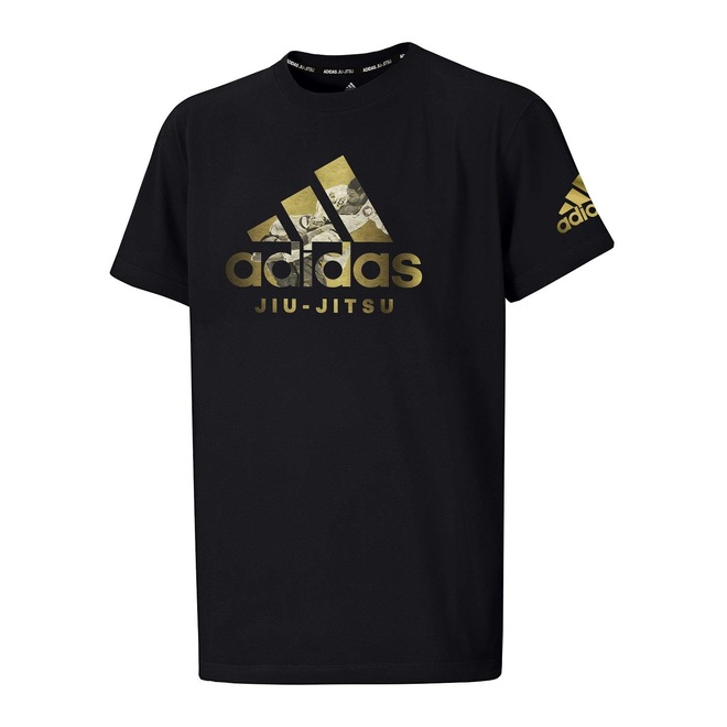 Camiseta adidas Badge Of Sport BJJ - Masculina - Foto 1