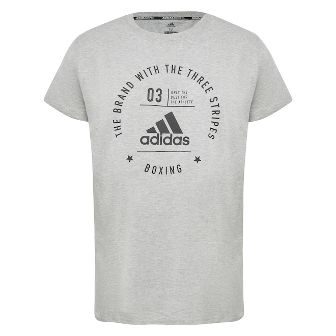 Camiseta adidas Community Line Boxing - Masculina - Foto 1