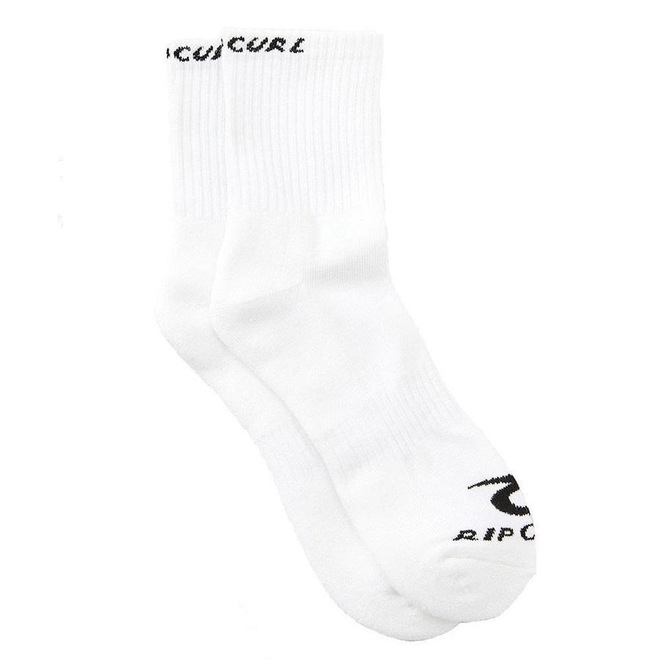 Kit de Meias Rip Curl Corp Crew Sock - 40 a 45 - 5 Pares - Adulto - Foto 1