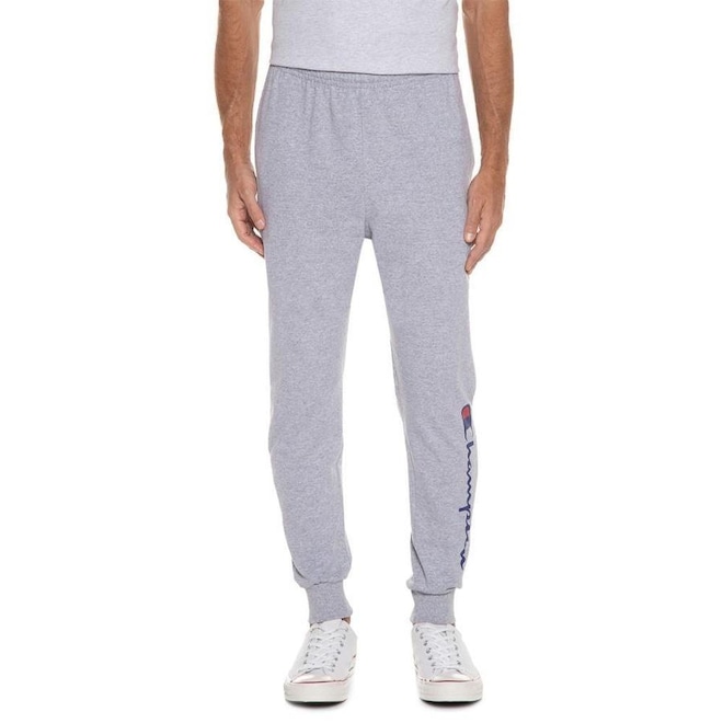 Calça de Moletom Champion Jersey - Masculina - Foto 1