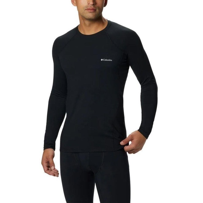 Camiseta Columbia Manga Longa Baselayer Segunda Pele Midweight Stretch - Masculina - Foto 1