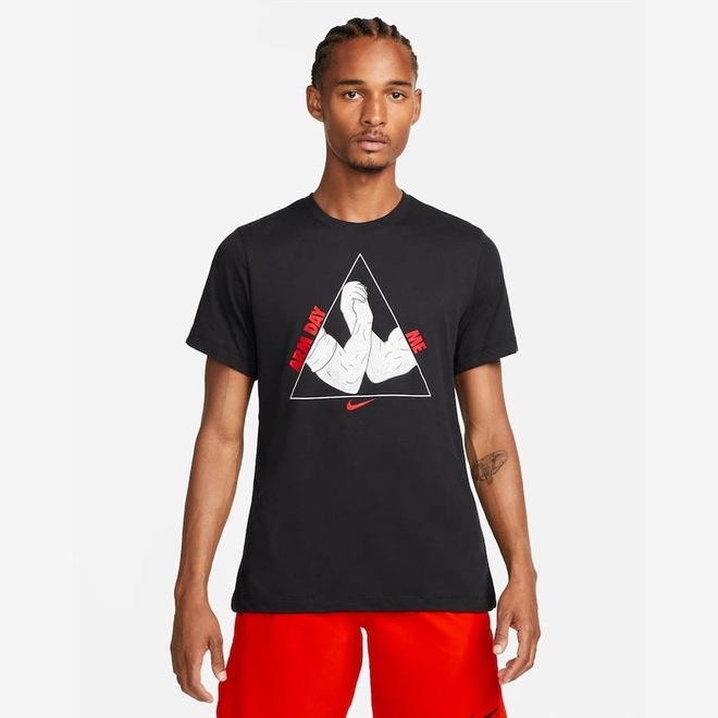 Camiseta Nike Dri-FIT Humor Army Day - Masculina - Foto 1