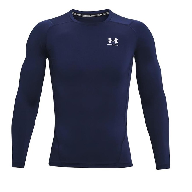 Camiseta de Compressão Under Armour HG Armour Comp LS - Masculina - Foto 1