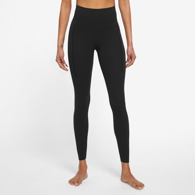 Calça Legging Nike Dri-FIT Zenvy Cintura alta - Feminina - Foto 1