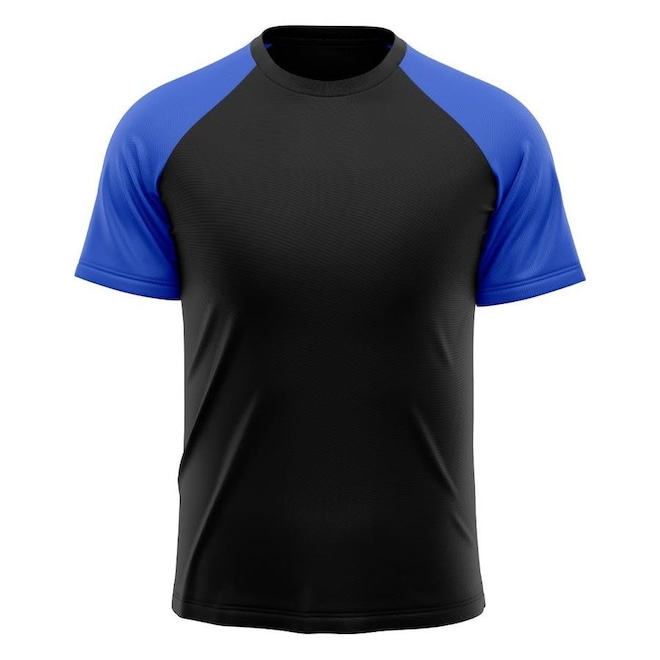 Camiseta Whats Wear Raglan Dry Fit com Proteção Solar UV - Masculina - Foto 1