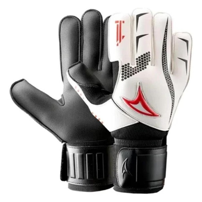 Luvas de Goleiro Three Stars Society Sintético - Adulto - Foto 1