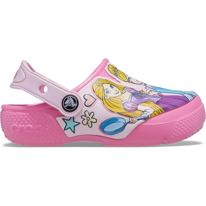Sandália Crocs Disney Princess Clog - Infantil - Foto 1