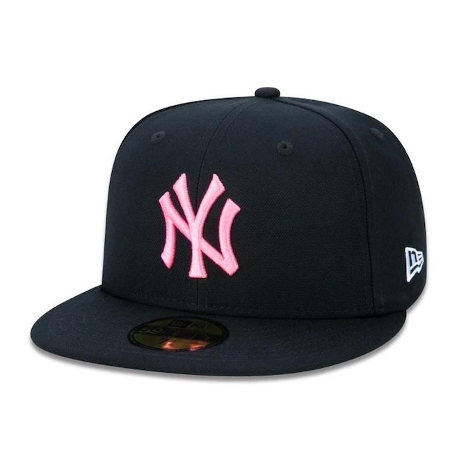 Boné Aba Reta New Era MLB New York Yankees 5950 - Fechado - Adulto - Foto 1