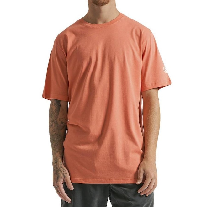Camiseta Volcom Solid Stone SM23 - Masculina - Foto 1