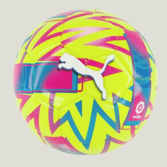 Mini Bola de Futebol de Campo Puma Orbita LaLiga 1 MS - Foto 1