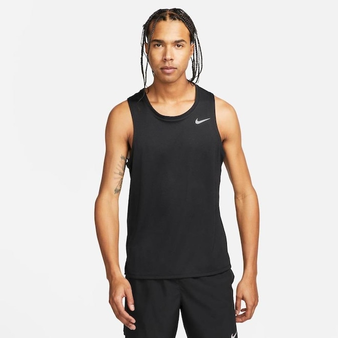 Camiseta Regata Nike Dri-FIT UV Miler - Masculina - Foto 1