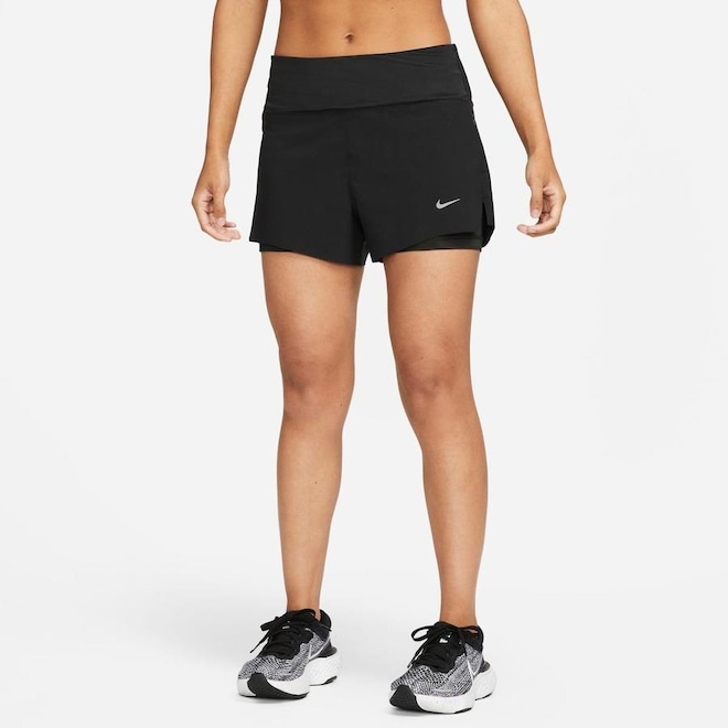 Shorts Nike Swift 2 In 1 - Feminino - Foto 1