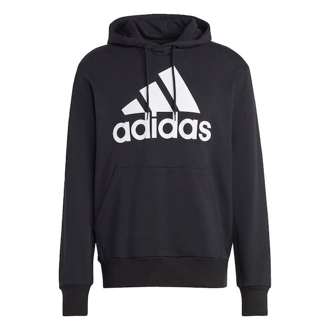 Blusão de Moletom com Capuz adidas Essentials Big Logo - Masculino - Foto 1