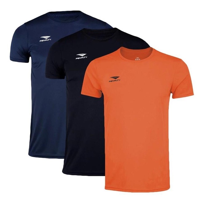 Kit Camisetas Penalty X Plus Size - 3 unidades - Masculino - Foto 1