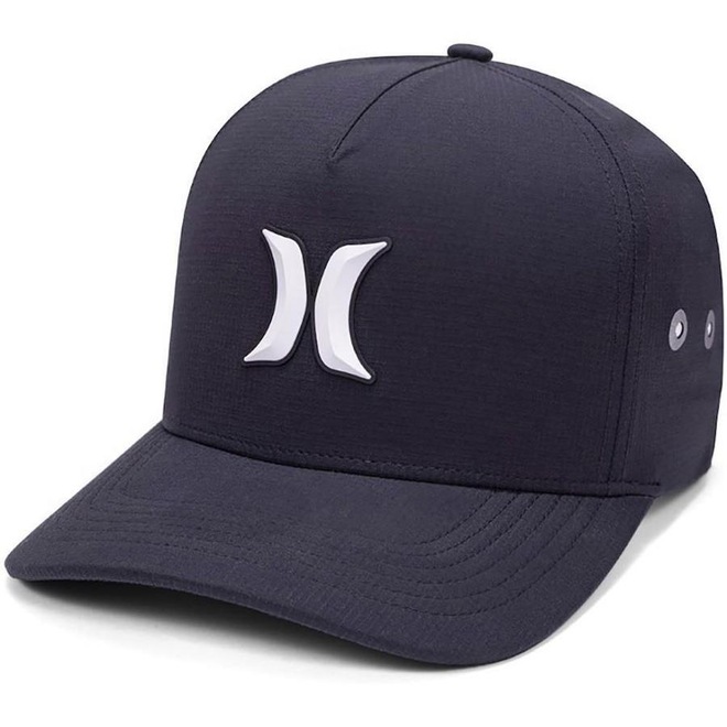 Boné Aba Curva Hurley Icon 3D - Snapback - Adulto - Foto 1