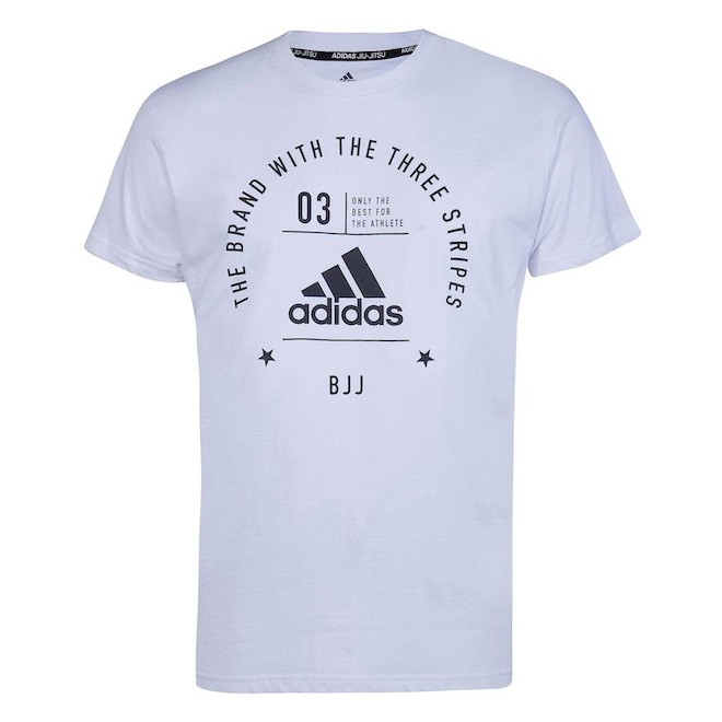 Camiseta adidas Community Line BJJ - Masculina - Foto 1