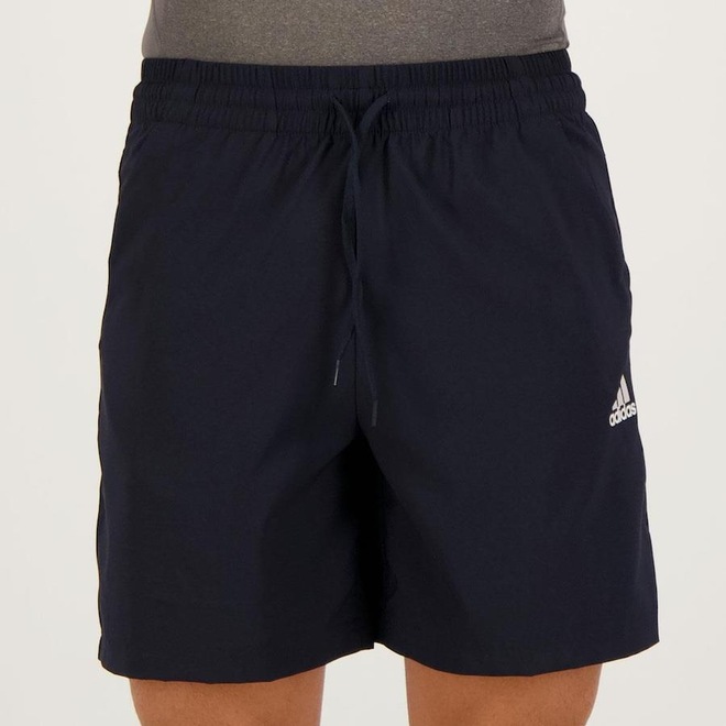 Bermuda adidas Chelsea Logo Pequeno - Masculino - Foto 1