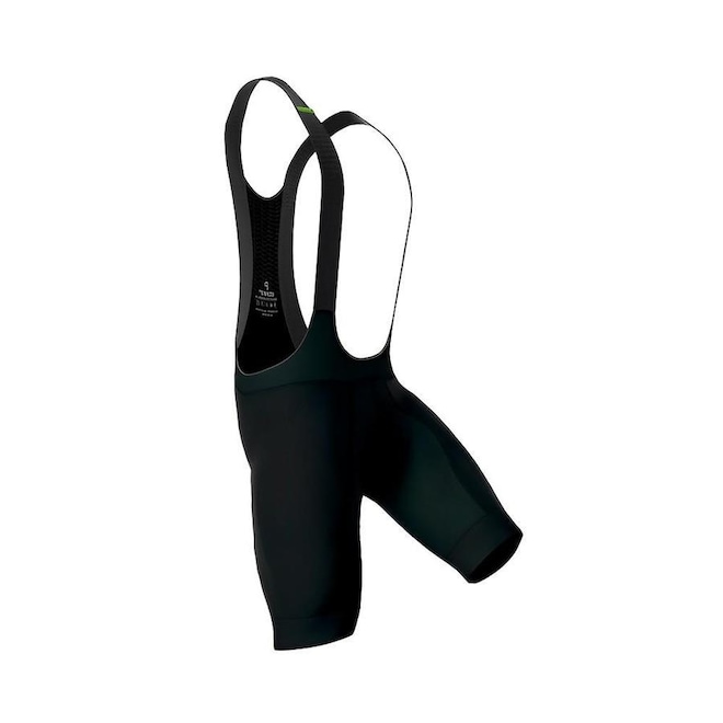 Bretelle de Ciclismo ERT Premium Liso com Forro Gel - Masculina - Foto 1