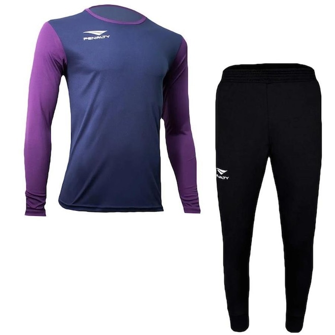 Kit Camisa de Goleiro Penalty Delta + Calça de Goleiro Delta - Masculina - Foto 1