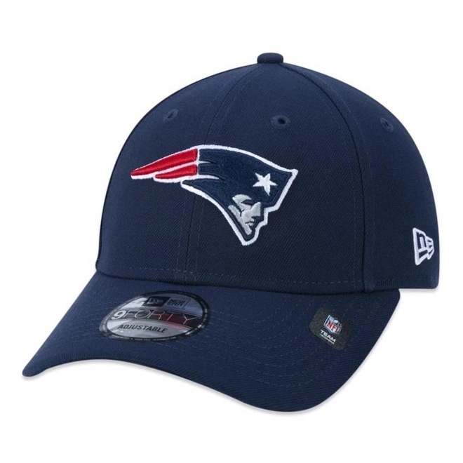Boné New Era 9Forty NFL New England Patriots Team Color - Snapback - Adulto - Foto 1
