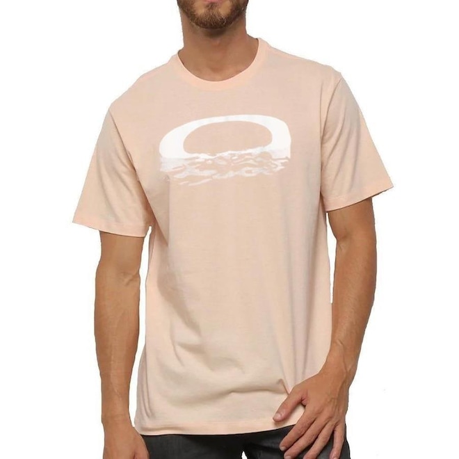 Camiseta Oakley Ocean Waves Graphic Ellipse - Masculina - Foto 1