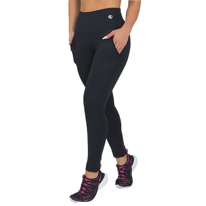 Calça Legging Manalinda Bolso - Feminina - Foto 1