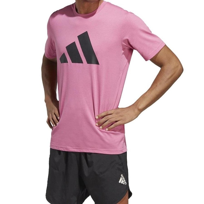 Camiseta adidas TR-ES FR Logo T - Masculina - Foto 1