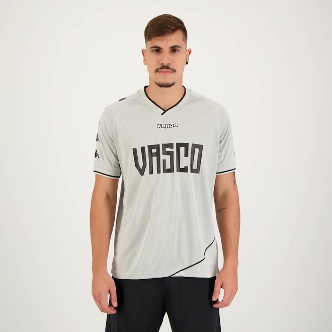 Camisa do Vasco Caravela Kappa - Masculina - Foto 1