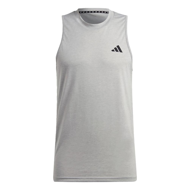 Camiseta adidas sem Mangas Treino Logo - Masculina - Foto 1
