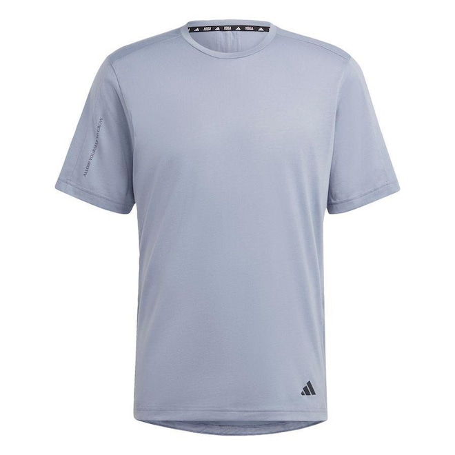 Camiseta adidas Treino Yoga Base - Masculina - Foto 1