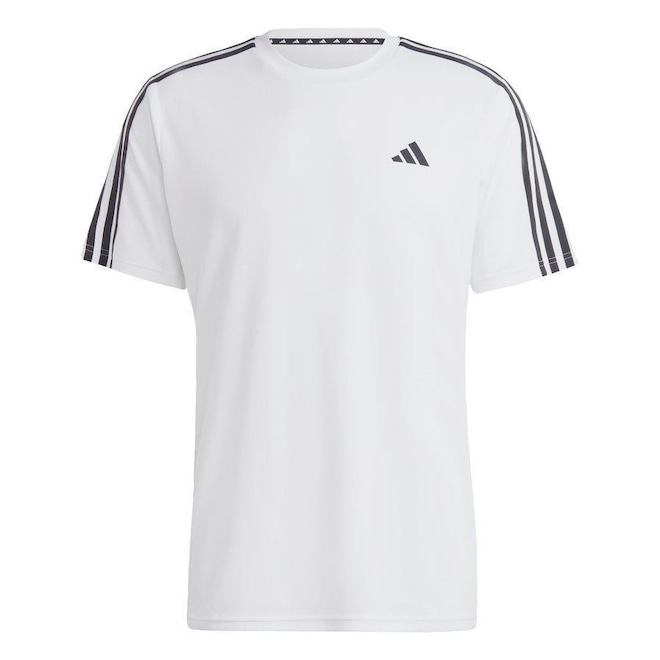 Camiseta adidas Essesntials 3 Listras - Masculina - Foto 1