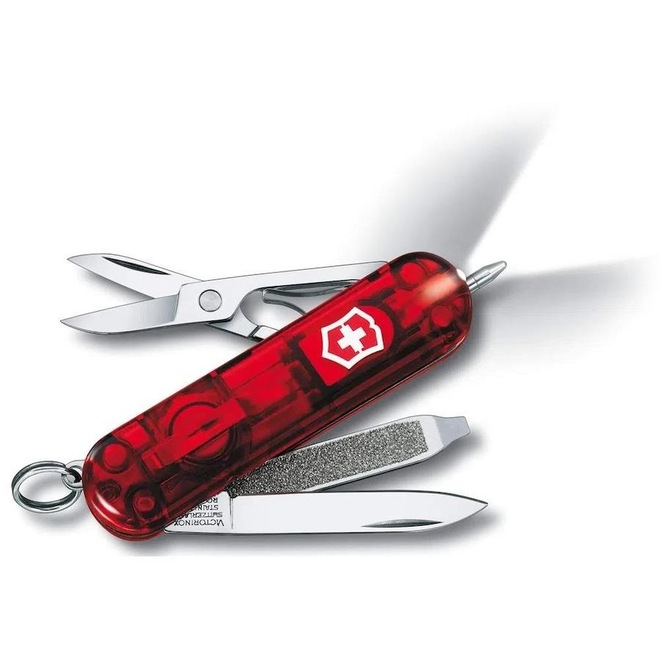 Canivete Victorinox Signature Lite Translúcido - Foto 1